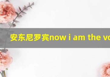 安东尼罗宾now i am the voice